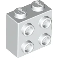 Brick Special 1 x 2 x 1 2/3 with 4 Studs on 1 Side / White
