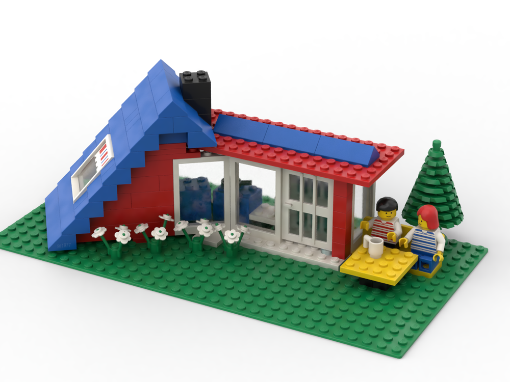 Lego 6370 House with angle