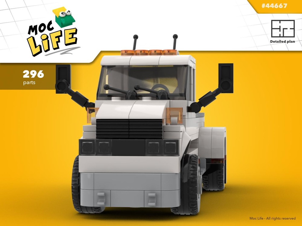 Lego Chevrolet Kodiak C4500 quad cab dually