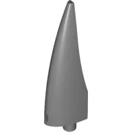 Animal Body Part, Barb / Claw / Tooth / Talon / Horn, Large / Dark Bluish Gray