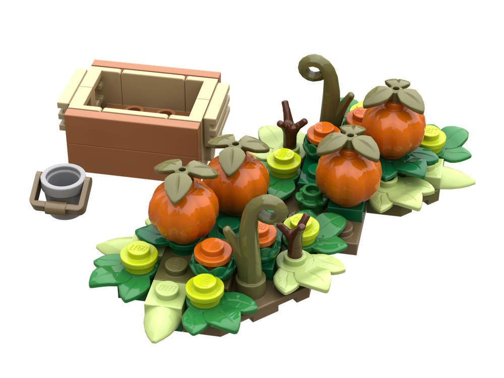 Lego Field Pumpkins