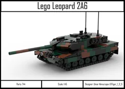 Lego Leopard 2A6 (1.45)