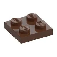 Plate 2 x 2 / Brown