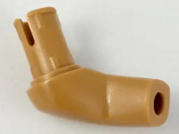 Arm Large with Pin, Right / Medium Nougat