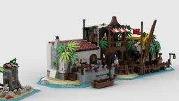 Barracuda Bay - Dock and Tavern
