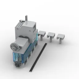Supercharged inline 4 vacuum engine