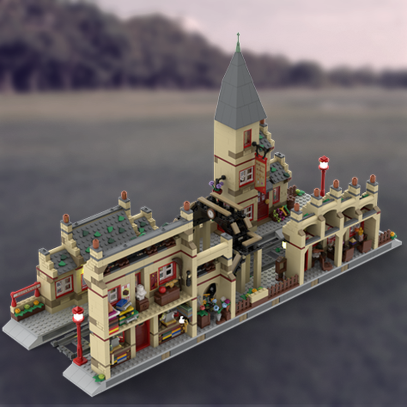 Lego Hogsmeade Station Massive Extension