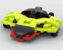 Lime Racing Starship