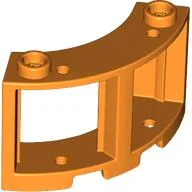 Window Round 3 x 3 x 2 / Orange