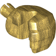 Lego Hand Hulk - Left / Pearl Gold