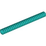 Hose, Ribbed 7mm D. 9L / 7.2cm / Dark Turquoise