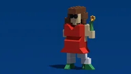 BYGGLEK Lady in Red