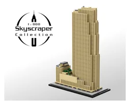 30 Rockefeller Plaza 1:800 Scale (GE/RCA/Comcast Building)
