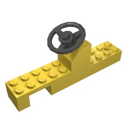 Vehicle Base, Tractor Chassis [Complete Assembly] / Yellow