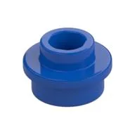 Plate Round 1 x 1 with Open Stud / Blue
