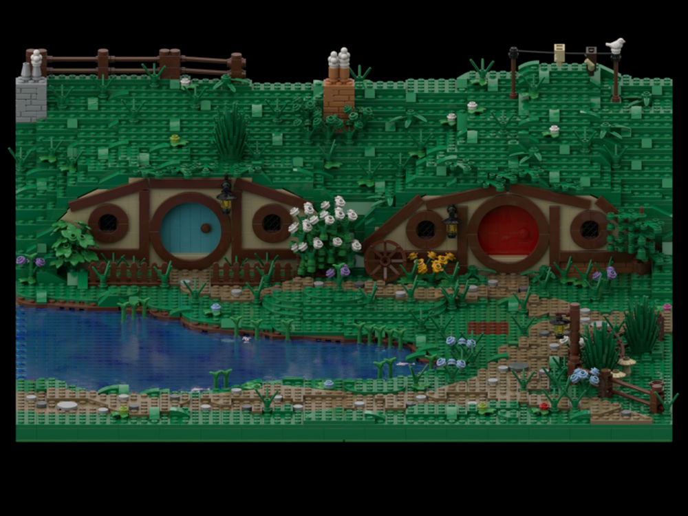 Lego Hobbiton - Section 2 and 3
