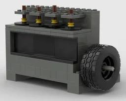 Inline 4 vacuum engine