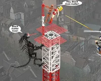 Foldable Armed Backpack Helicopter
