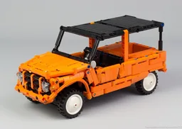Citroen Mehari Orange