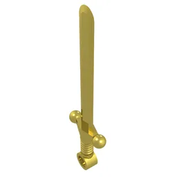 Weapon Sword / Greatsword Round / Chrome Gold