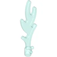 Wave / Flame Rounded with Base Pegs / Trans-Light Blue