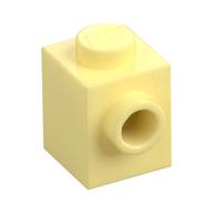 Lego Brick Special 1 x 1 with Stud on 1 Side / Bright Light Yellow
