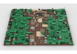 Cratered Road Battle Plate