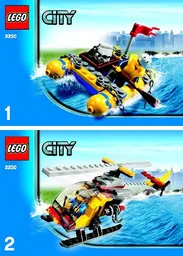 Helicopter and Raft
