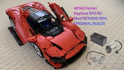 42143 Ferrari Daytona SP4 RC Mod. Keeps 99% of original build!