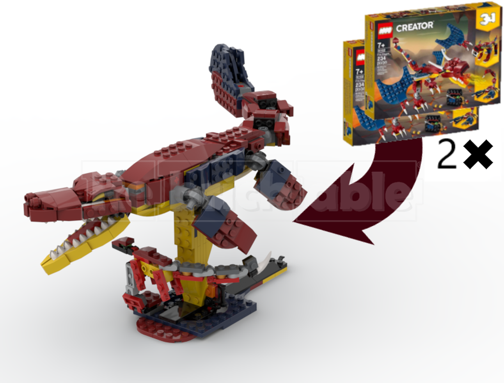 Lego 31102-Mosasaurus