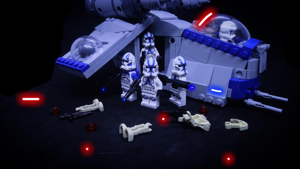 Lego 501st Republic Gunship