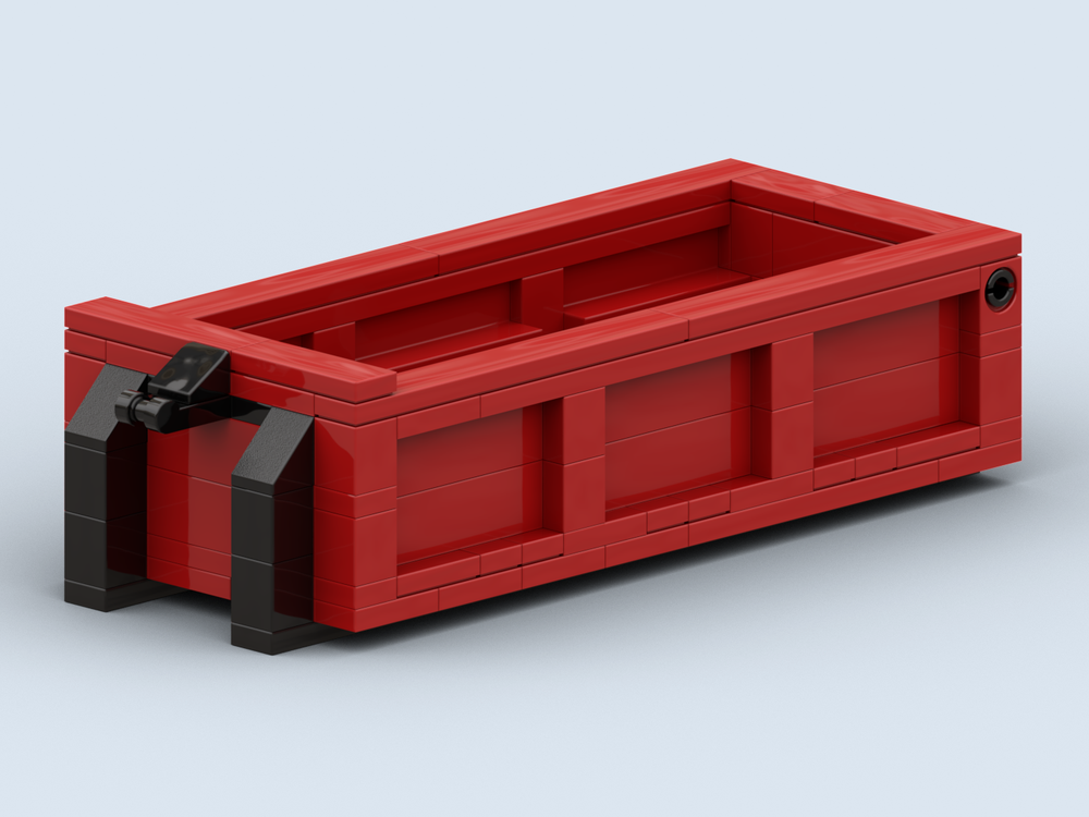 Lego Hooklift Container open