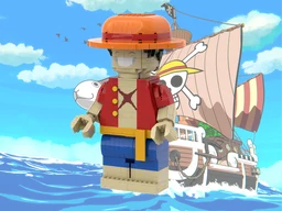 Maxifig Luffy from "One Piece".