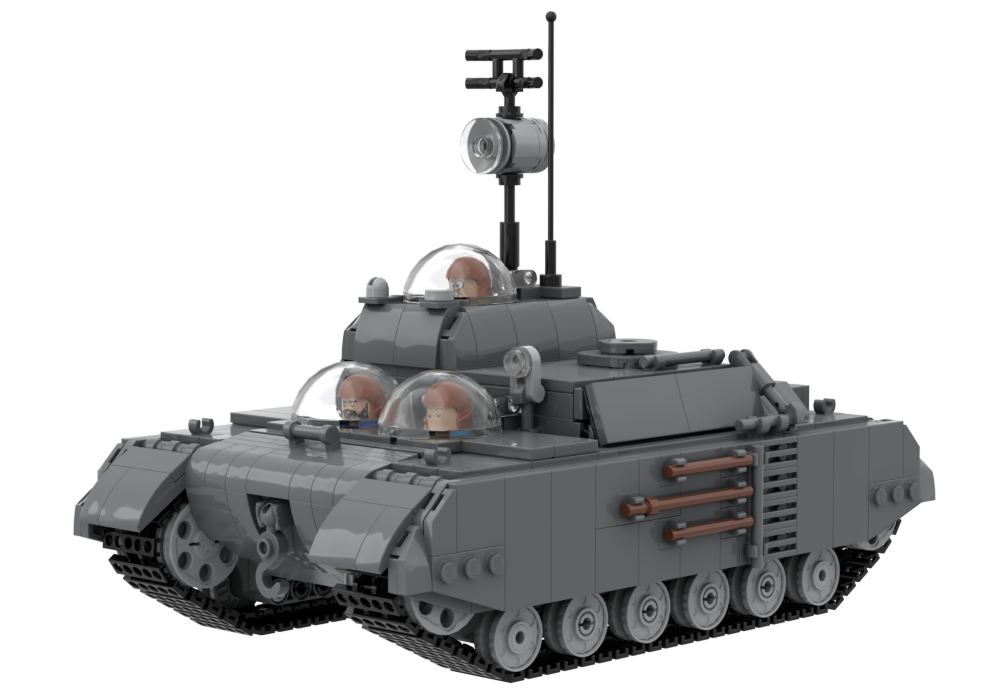 Lego Moon Tank (Tintin: Explorers On The Moon) DBG Version