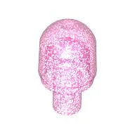 Light Cover with Internal Bar / Bionicle Barraki Eye with Hole in Bar / Opal Trans-Dark Pink