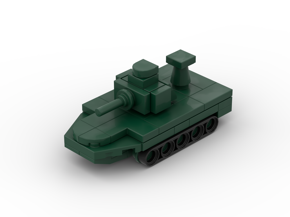 Lego Type 2 Ka-Mi - micro tank - Japan