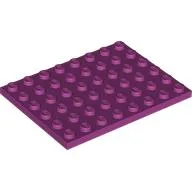 Plate 6 x 8 / Magenta