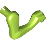 Animal Body Part, Dinosaur, Raptor / Dilophosaurus Arm / Leg, Right, Black Claws Print / Lime