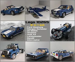 10265 8 in 1 set + Bonus Instruction