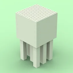Computer Game Style Ghast