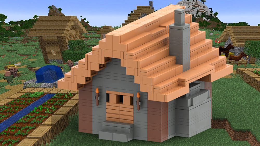 Lego Minecraft Plains Armorer 1