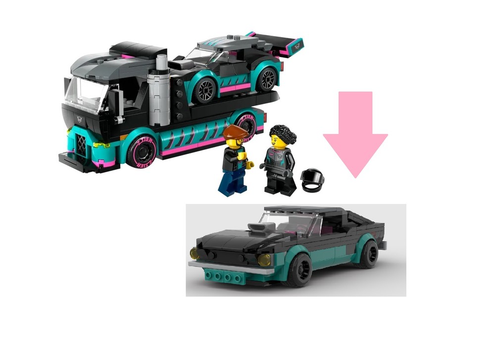 Lego 60406-Mustang 67