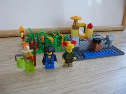 Mini castle and garden