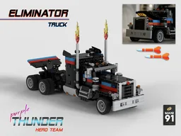 Purple Thunder ELIMINATOR TRUCK