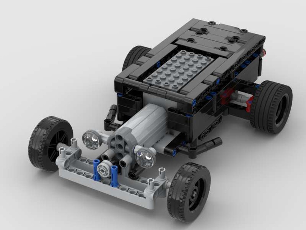 Lego Rc Hot Rod with Buwizz, Cada or Mould King Battery Box