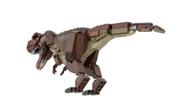 T. Rex Minifigure Scale