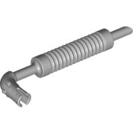 Lego Exhaust Pipe with Technic Pin / Light Bluish Gray