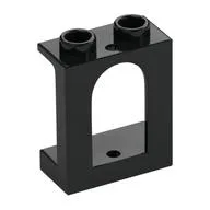Window 1 x 2 x 2 Castle / Black