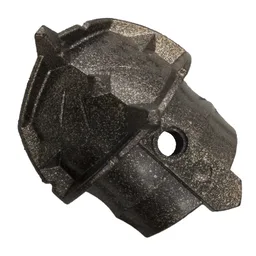 Large Figure Shoulder Cover, Armor, Spiky / Speckle Black-Copper