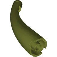 Animal / Creature Body Part, Tail / Claw / Horn / Branch / Tentacle, End Section, Large / Olive Green